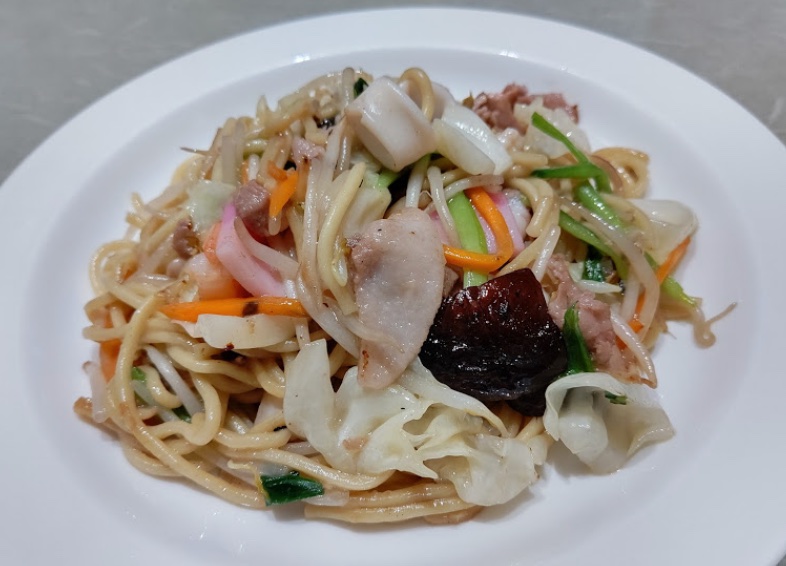 一品香 雑餉隈店の焼きラーメンです